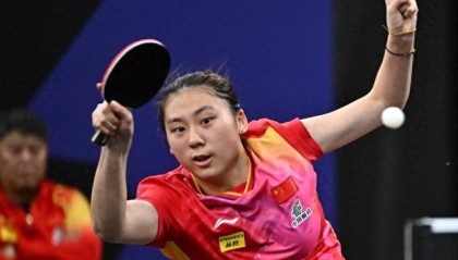 WTT中国澳门冠军赛：陈熠1-3不敌韩莹，无缘女单八强